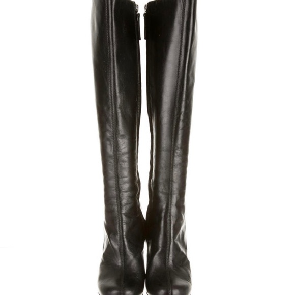 Giuseppe Zanotti  leather boots with tortoiseshell - Picture 3 of 6